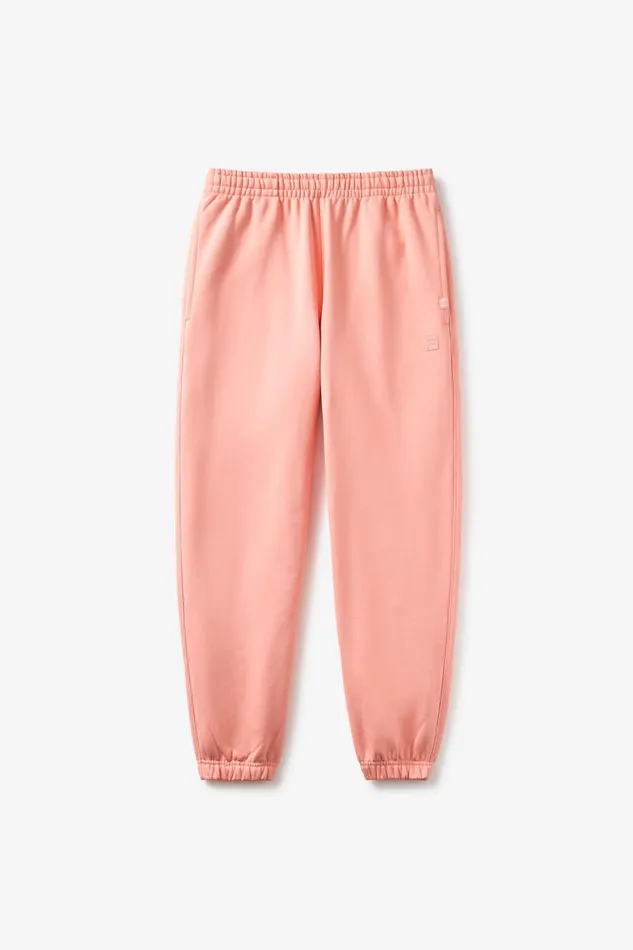 Women Pants and Shorts Fila Apex Relaxed Jogger 800 Coral Almond