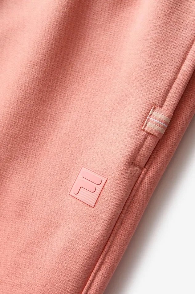 Women Pants and Shorts Fila Apex Relaxed Jogger 800 Coral Almond Women Pants and Shorts Fila Apex Relaxed Jogger 800 Coral Almond
