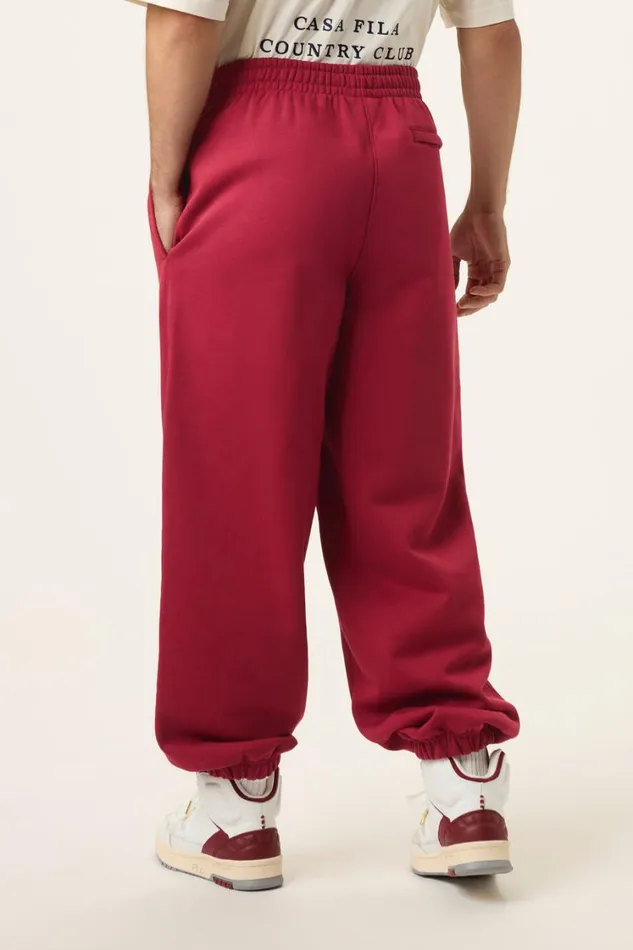 Women Pants and Shorts Fila CASA FILA Country Club Jogger 600 Tinetan Red Women Pants and Shorts Fila CASA FILA Country Club Jogger 600 Tinetan Red