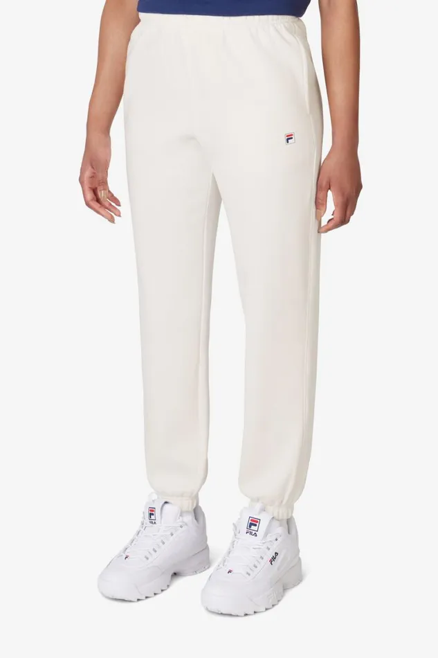 Women Pants and Shorts Fila Classic Jogger 920 Gardenia