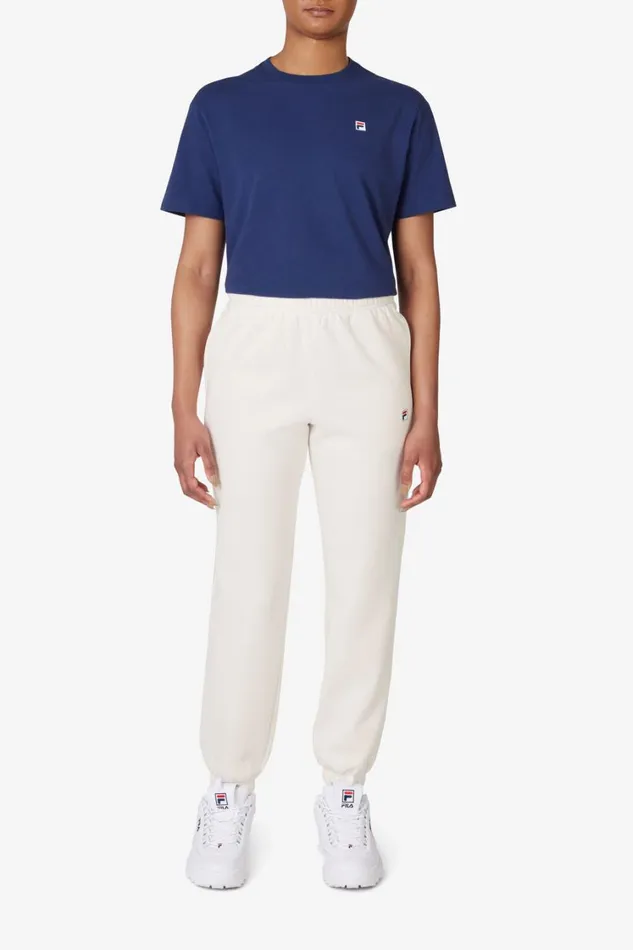 Women Pants and Shorts Fila Classic Jogger 920 Gardenia