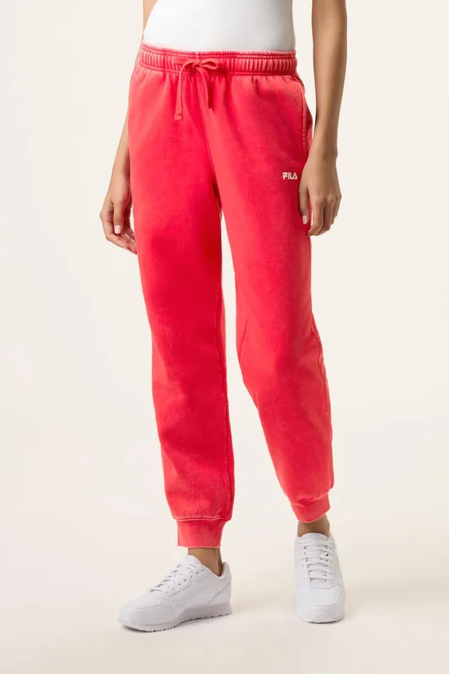 Women Pants and Shorts Fila Sportstyle Linear Logo Jogger 611 Fila Redwhite Women Pants and Shorts Fila Sportstyle Linear Logo Jogger 611 Fila Redwhite