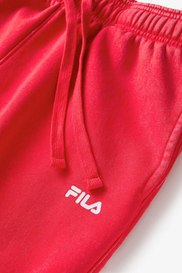 Women Pants and Shorts Fila Sportstyle Linear Logo Jogger 611 Fila Redwhite Women Pants and Shorts Fila Sportstyle Linear Logo Jogger 611 Fila Redwhite