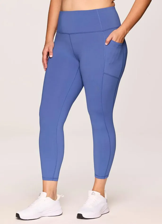 Women Plus Prime Tech Flex Ultra Hold 78 Legging Cobalt RBX Active Leggings