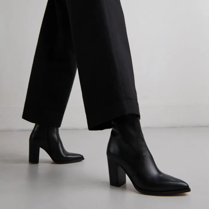 Women Pointedtoe Ankle Boots Black JONAK Ankle Boots Lowboots