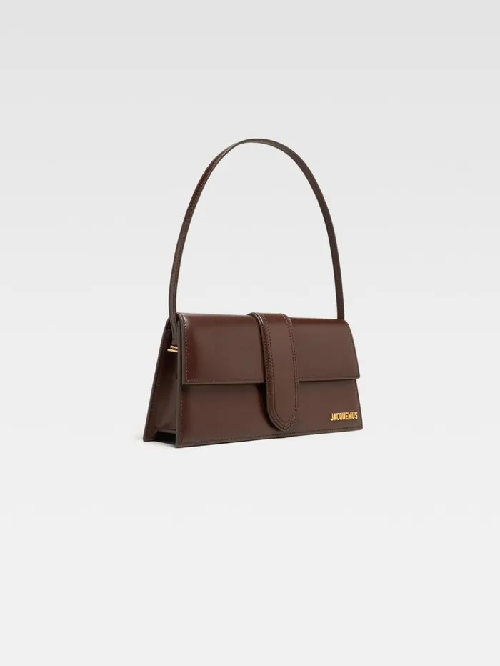 Women Shoulder Bags JACQUEMUS The Long Bambino Brown Women Shoulder Bags JACQUEMUS The Long Bambino Brown