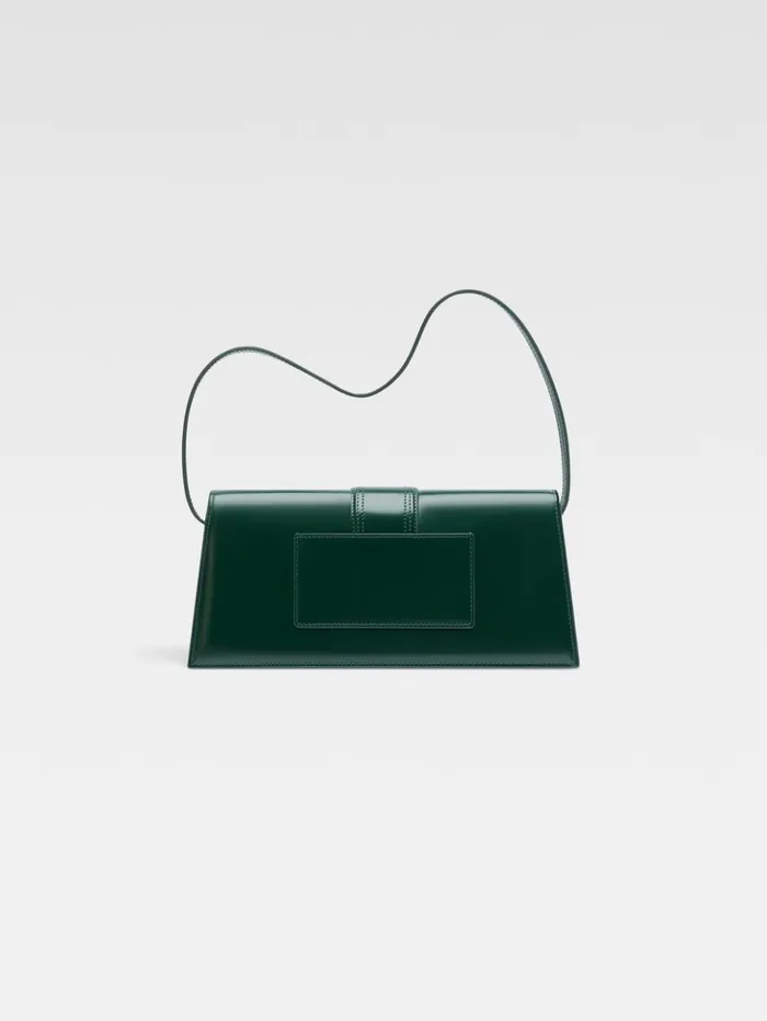 Women Shoulder Bags JACQUEMUS The Long Bambino Dark Green Women Shoulder Bags JACQUEMUS The Long Bambino Dark Green