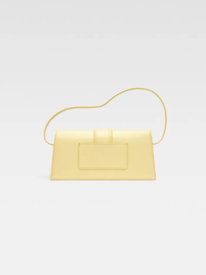 Women Shoulder Bags JACQUEMUS The Long Bambino Pale Yellow