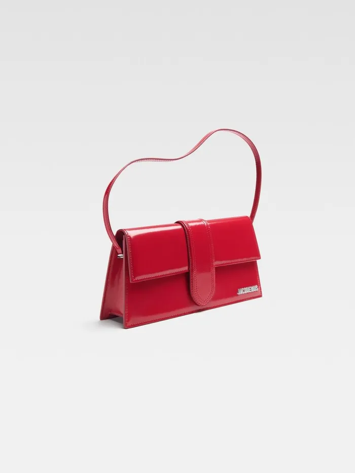 Women Shoulder Bags JACQUEMUS The Long Bambino Red Women Shoulder Bags JACQUEMUS The Long Bambino Red