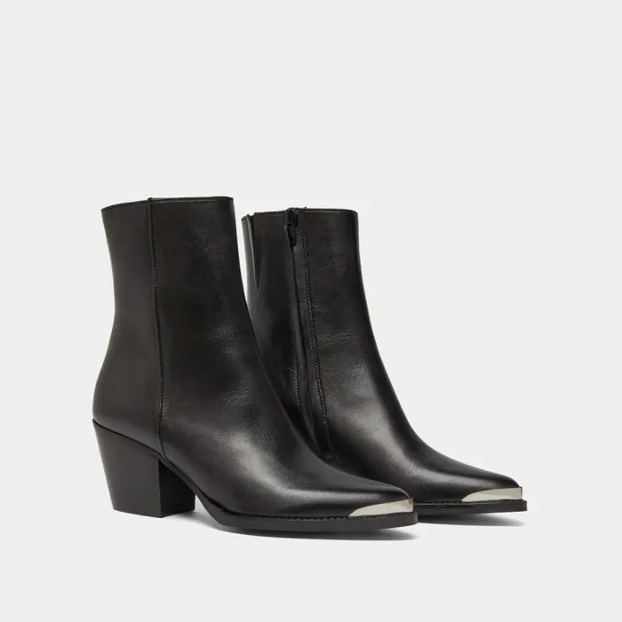 Women Silvertoe Boots Black JONAK Ankle Boots Lowboots