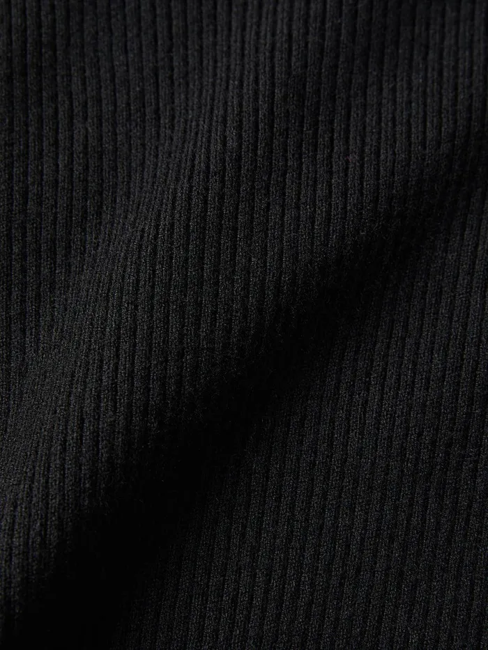 Women Slash Back Polo Neck Jumper Black Jigsaw Knitwear and Cashmere