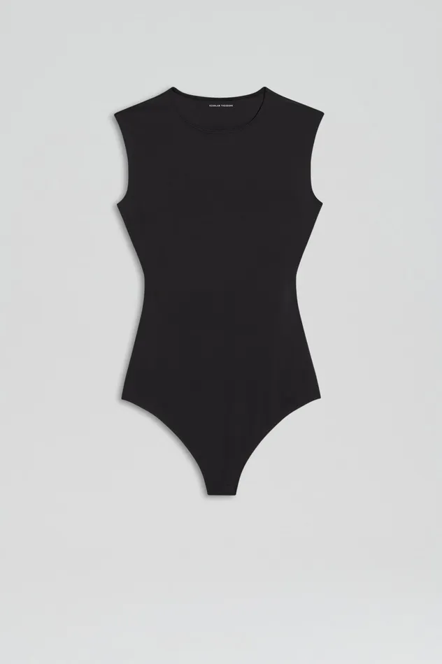Women SLEEVELESS BODYSUIT BLACK Tops Scanlan Theodore