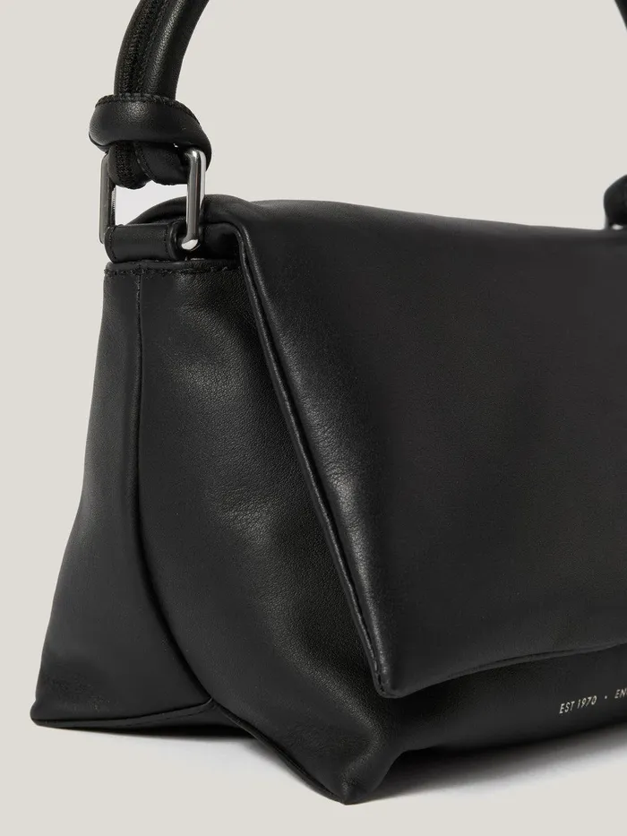 Women Soft Padded Crossbody Black Jigsaw Bags