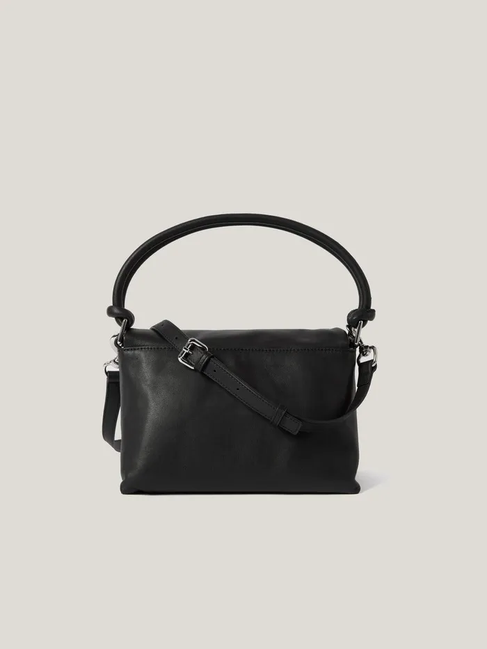 Women Soft Padded Crossbody Black Jigsaw Bags