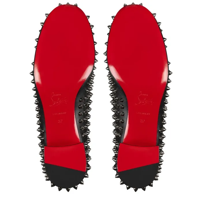 Women Spikeasy 30 Mm Loafers 8211 Nappa Leather 8211 Black Christian Louboutin Flats and Loafers