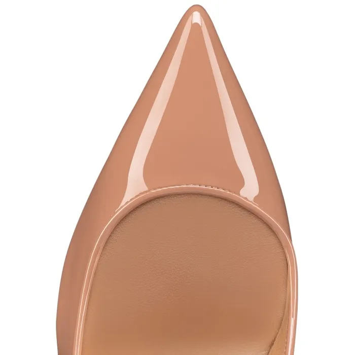 Women Sporty Kate 85 Mm Pumps 8211 Soft Patent Calf 8211 Blush Christian Louboutin Pumps