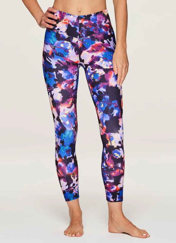 Women Super Soft Flutter 78 Legging Multi RBX Active Leggings