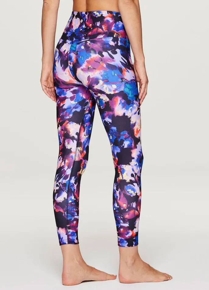 Women Super Soft Flutter 78 Legging Multi RBX Active Leggings