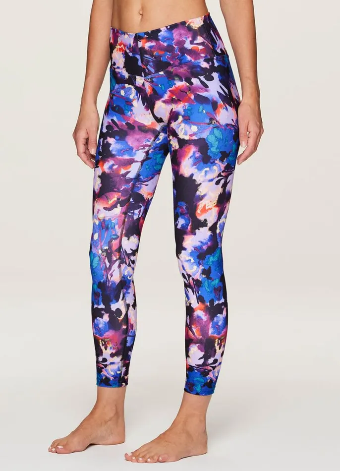 Women Super Soft Flutter 78 Legging Multi RBX Active Leggings