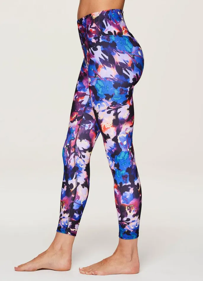 Women Super Soft Flutter 78 Legging Multi RBX Active Leggings