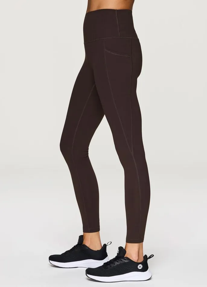 Women Super Soft Ultra Hold Legging Coffee RBX Active Leggings