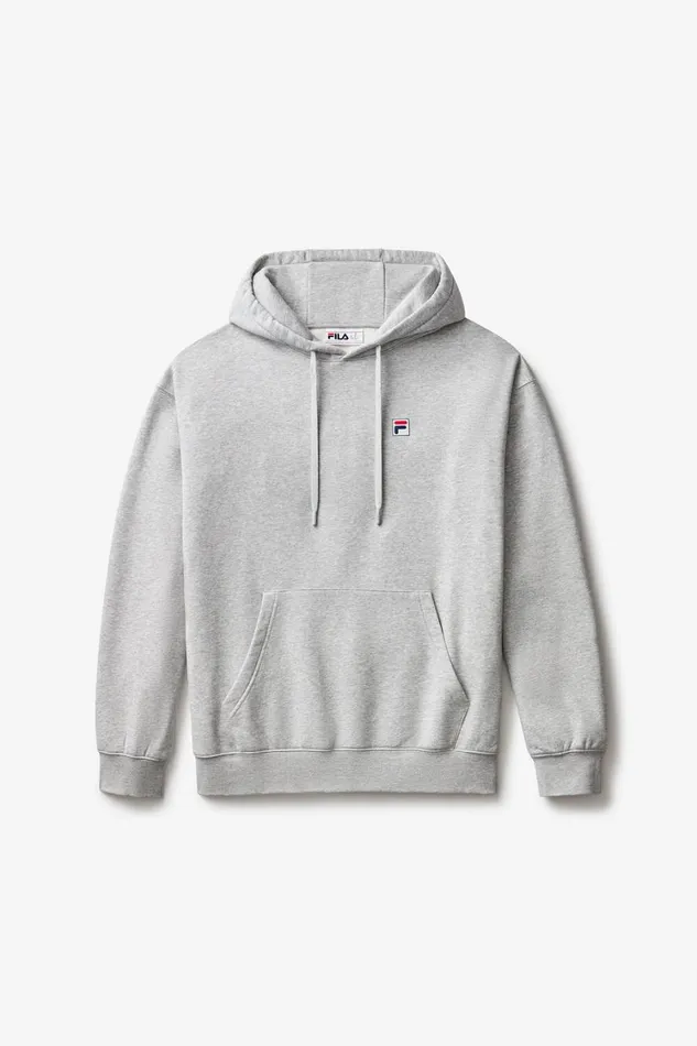Women Sweatshirts and Hoodies Fila Classic Relaxed Hoodie 050 Grey Heather