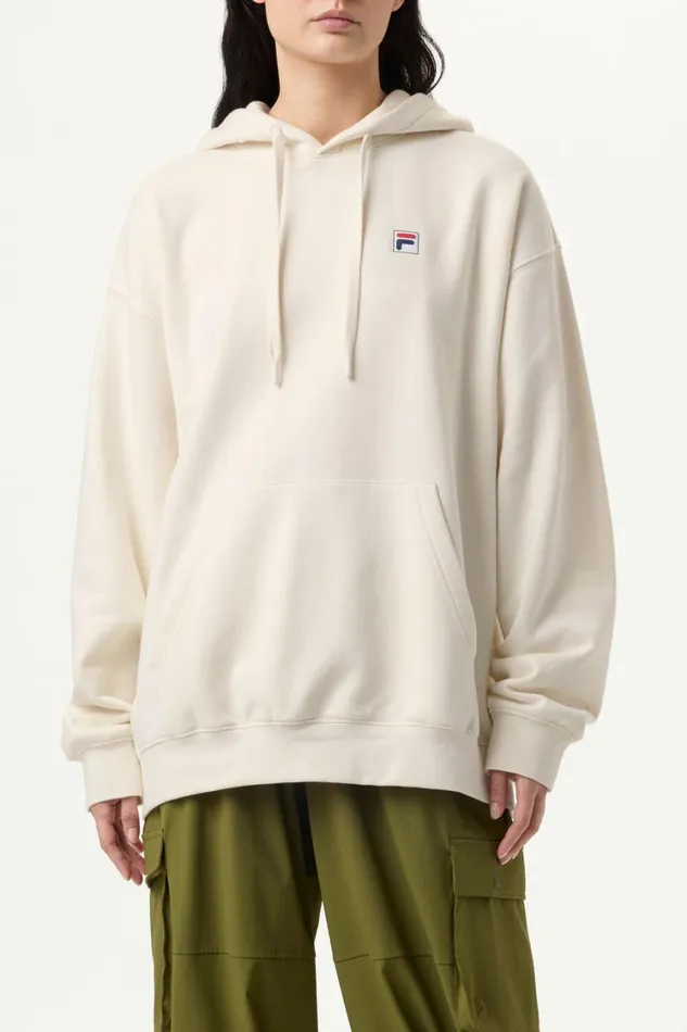 Women Sweatshirts and Hoodies Fila Classic Relaxed Hoodie 920 Gardenia Women Sweatshirts and Hoodies Fila Classic Relaxed Hoodie 920 Gardenia