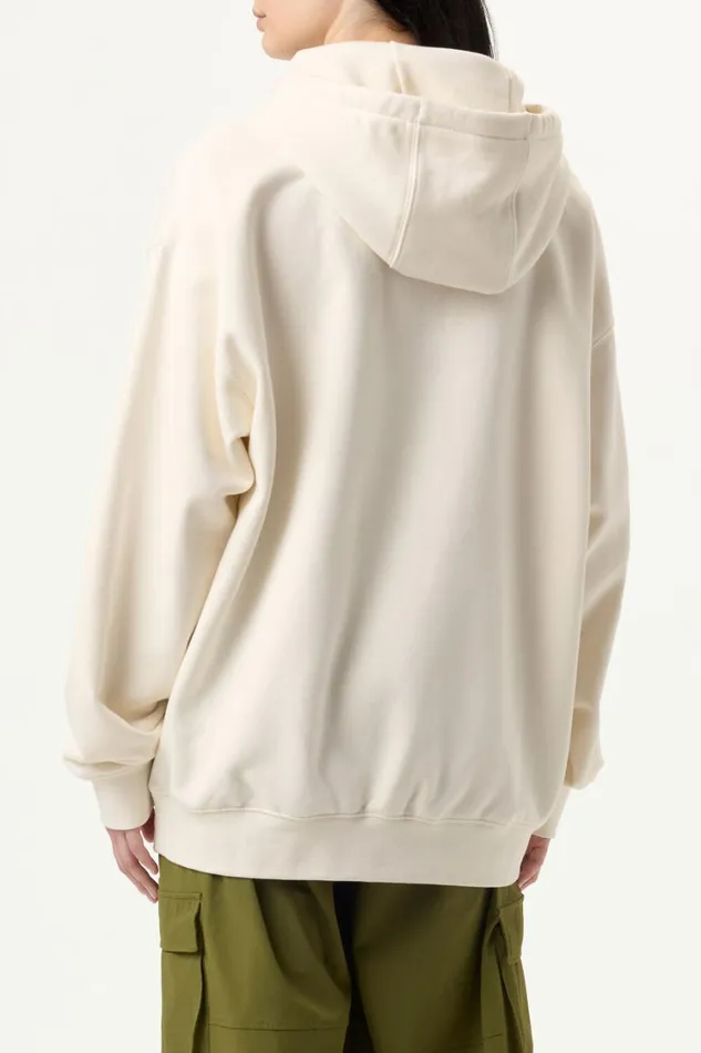 Women Sweatshirts and Hoodies Fila Classic Relaxed Hoodie 920 Gardenia Women Sweatshirts and Hoodies Fila Classic Relaxed Hoodie 920 Gardenia