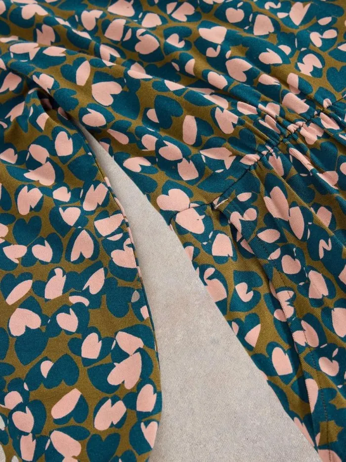Women Tallie Jersey Dress Green Print White Stuff Dresses Women Tallie Jersey Dress Green Print White Stuff Dresses