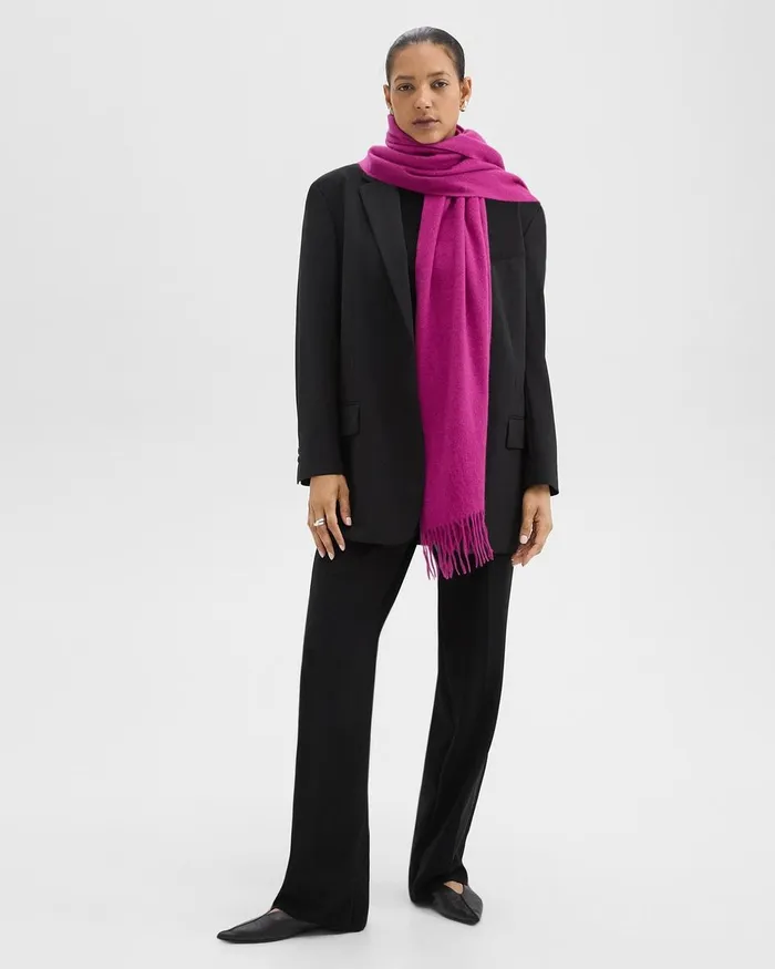 Women Theory Hats Gloves Scarves Classic Scarf In Cashmere Wildflower