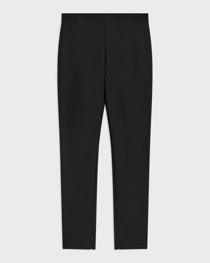 Women Theory Pants Skinny Legging In Scuba Black