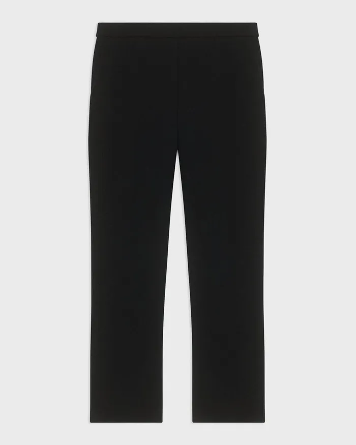 Women Theory Pants Treeca PullOn Pant In Admiral Crepe Black