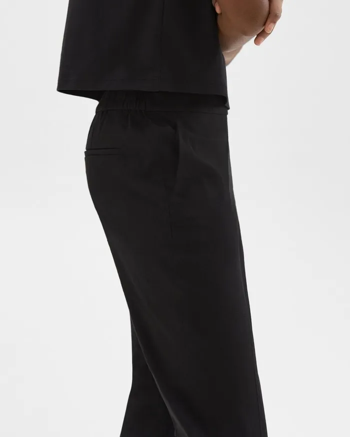 Women Theory Pants Treeca PullOn Pant In Good Linen Black
