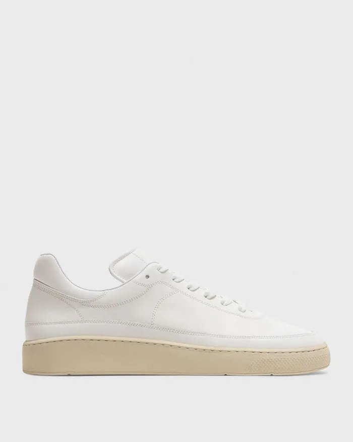 Women Theory Shoes Sneaker In Leather White