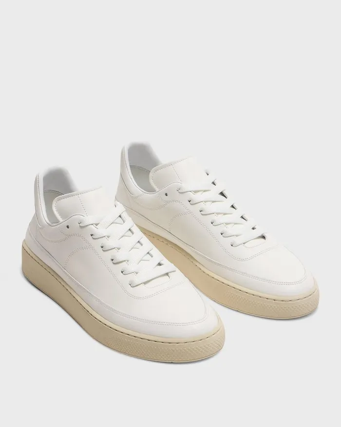 Women Theory Shoes Sneaker In Leather White