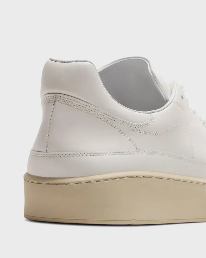 Women Theory Shoes Sneaker In Leather White
