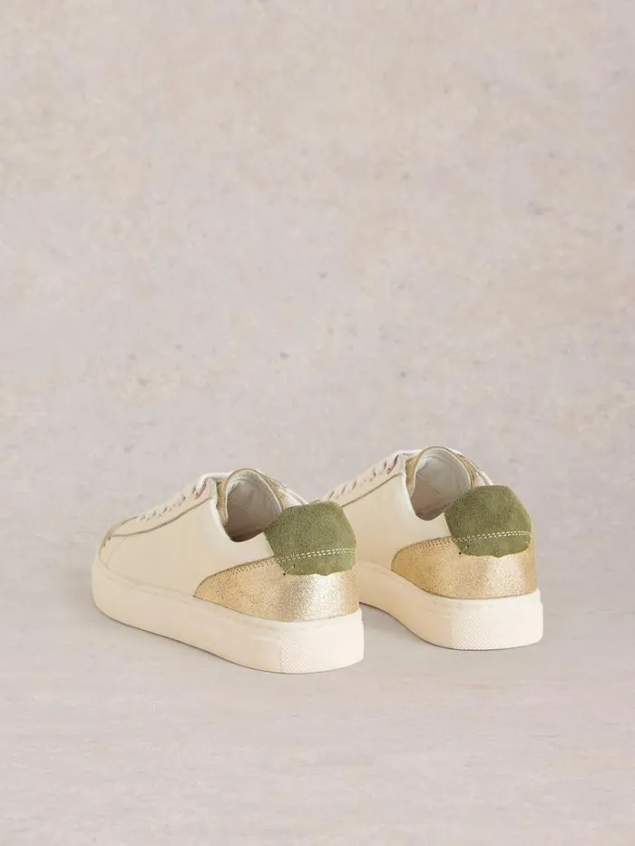 Women Toni Leather Flat Trainer White Multi White Stuff Shoes Women Toni Leather Flat Trainer White Multi White Stuff Shoes