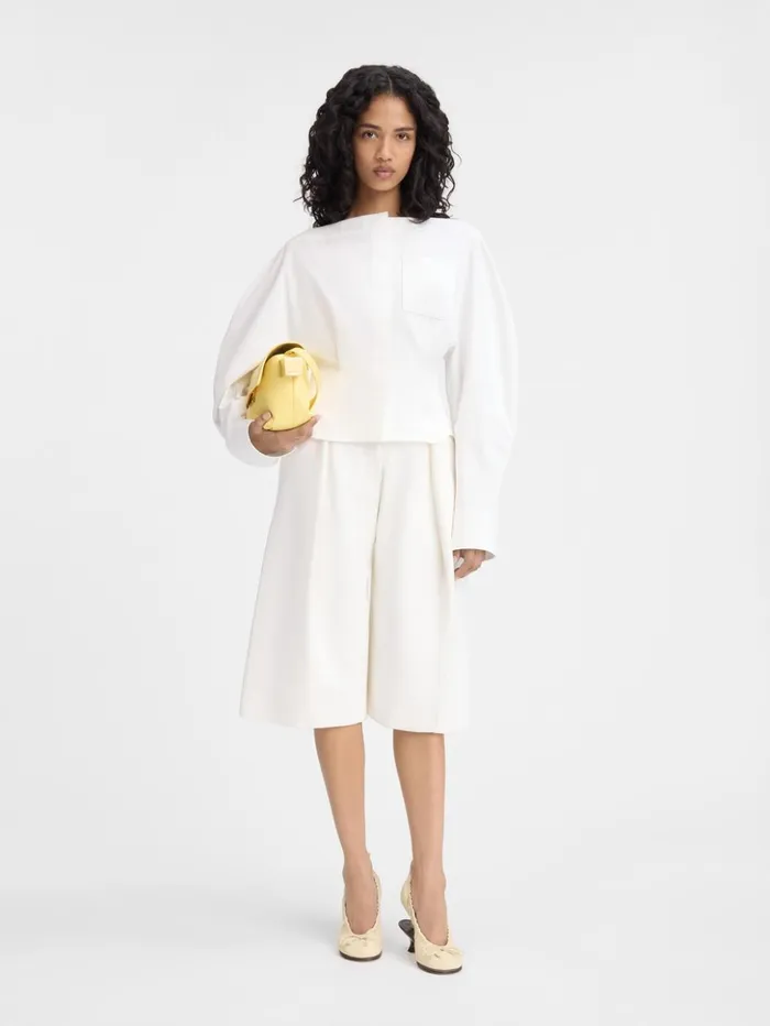 Women Tops and Shirts JACQUEMUS The Barco Shirt White