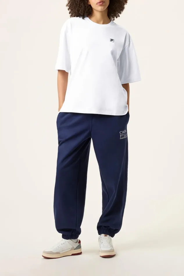 Women Tops and TShirts Fila Country Club Golf Course Map Box Tee 100 White Women Tops and TShirts Fila Country Club Golf Course Map Box Tee 100 White