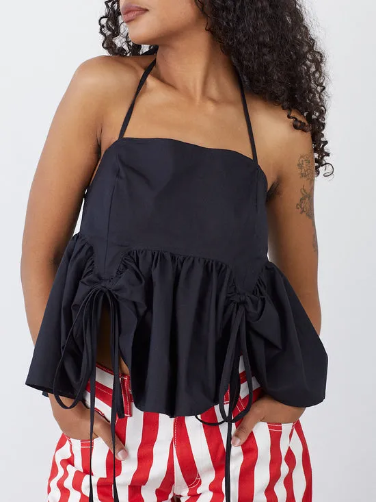 Women Tops Lisa Says Gah Butterfly Blouse Black