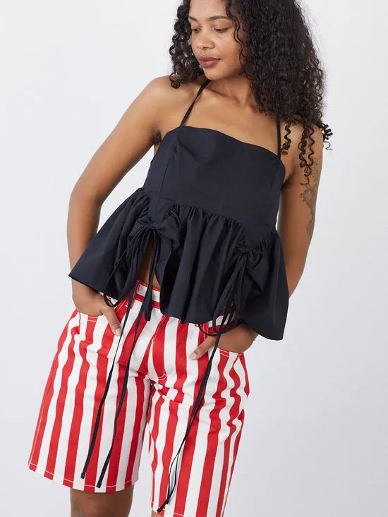 Women Tops Lisa Says Gah Butterfly Blouse Black