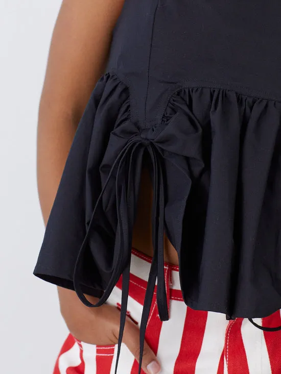 Women Tops Lisa Says Gah Butterfly Blouse Black