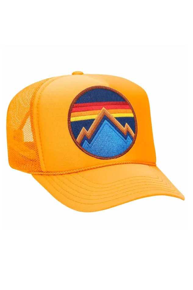 Women Trucker Hats Aviator Nation ALL SEASONS CIRCLE TRUCKER HAT Women Trucker Hats Aviator Nation ALL SEASONS CIRCLE TRUCKER HAT
