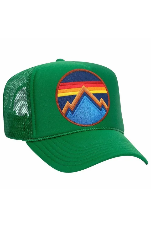 Women Trucker Hats Aviator Nation ALL SEASONS CIRCLE TRUCKER HAT Women Trucker Hats Aviator Nation ALL SEASONS CIRCLE TRUCKER HAT
