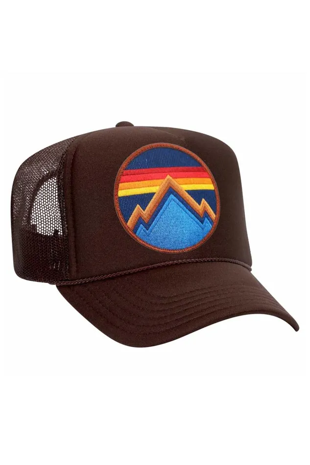 Women Trucker Hats Aviator Nation ALL SEASONS CIRCLE TRUCKER HAT Women Trucker Hats Aviator Nation ALL SEASONS CIRCLE TRUCKER HAT