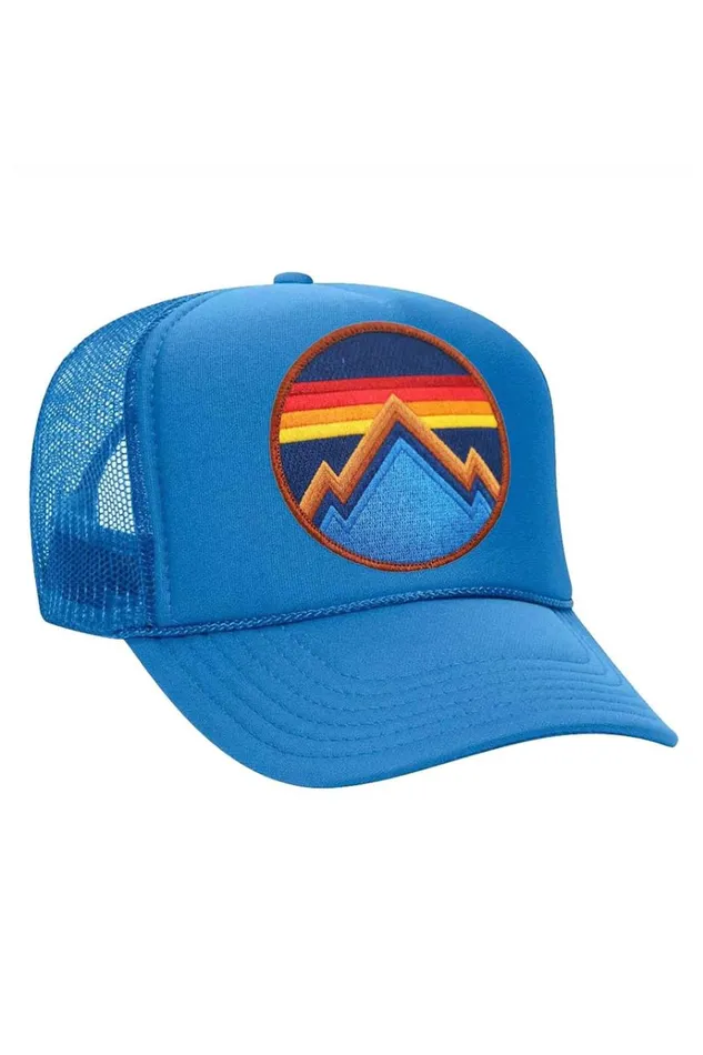 Women Trucker Hats Aviator Nation ALL SEASONS CIRCLE TRUCKER HAT Women Trucker Hats Aviator Nation ALL SEASONS CIRCLE TRUCKER HAT