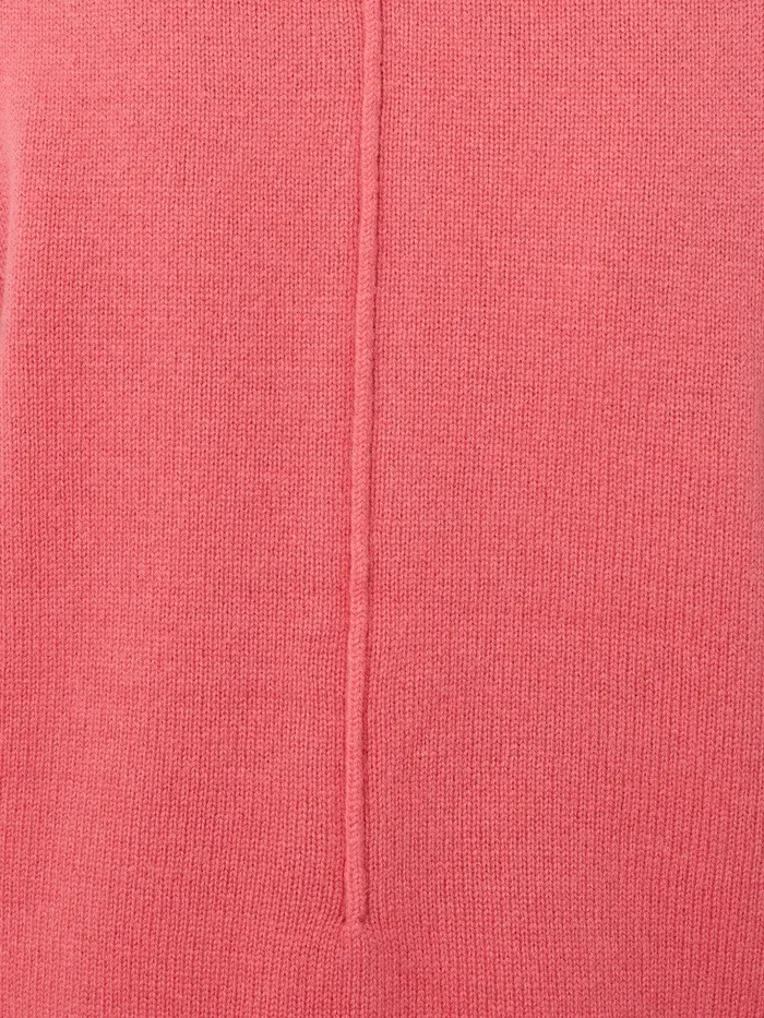 Women Wool Cashmere Blend Waistcoat Pink Jigsaw Knitwear and Cashmere