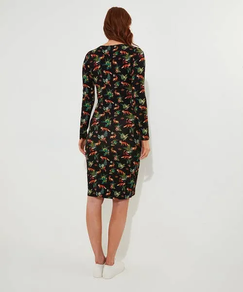 Woodland Wonder Jersey Dress Black Apparel Petite Collection Joebrowns