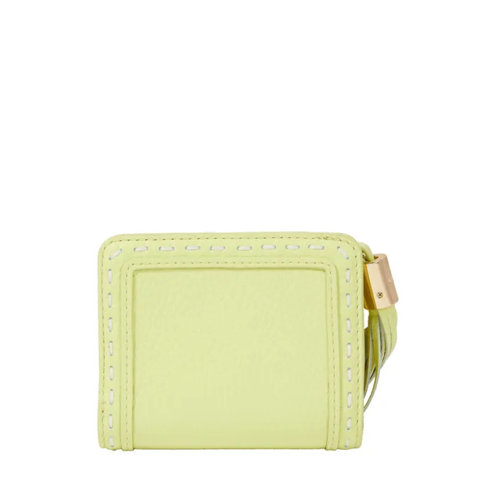 Zipped Medium Compact Wallet Lime Women Lancel Wallet Zipped Medium Compact Wallet Lime Women Lancel Wallet